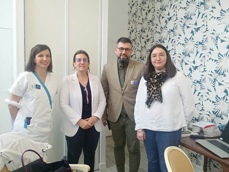 VISITE DE PERRINE GOULET DEPUTE DE LA NIEVRE
