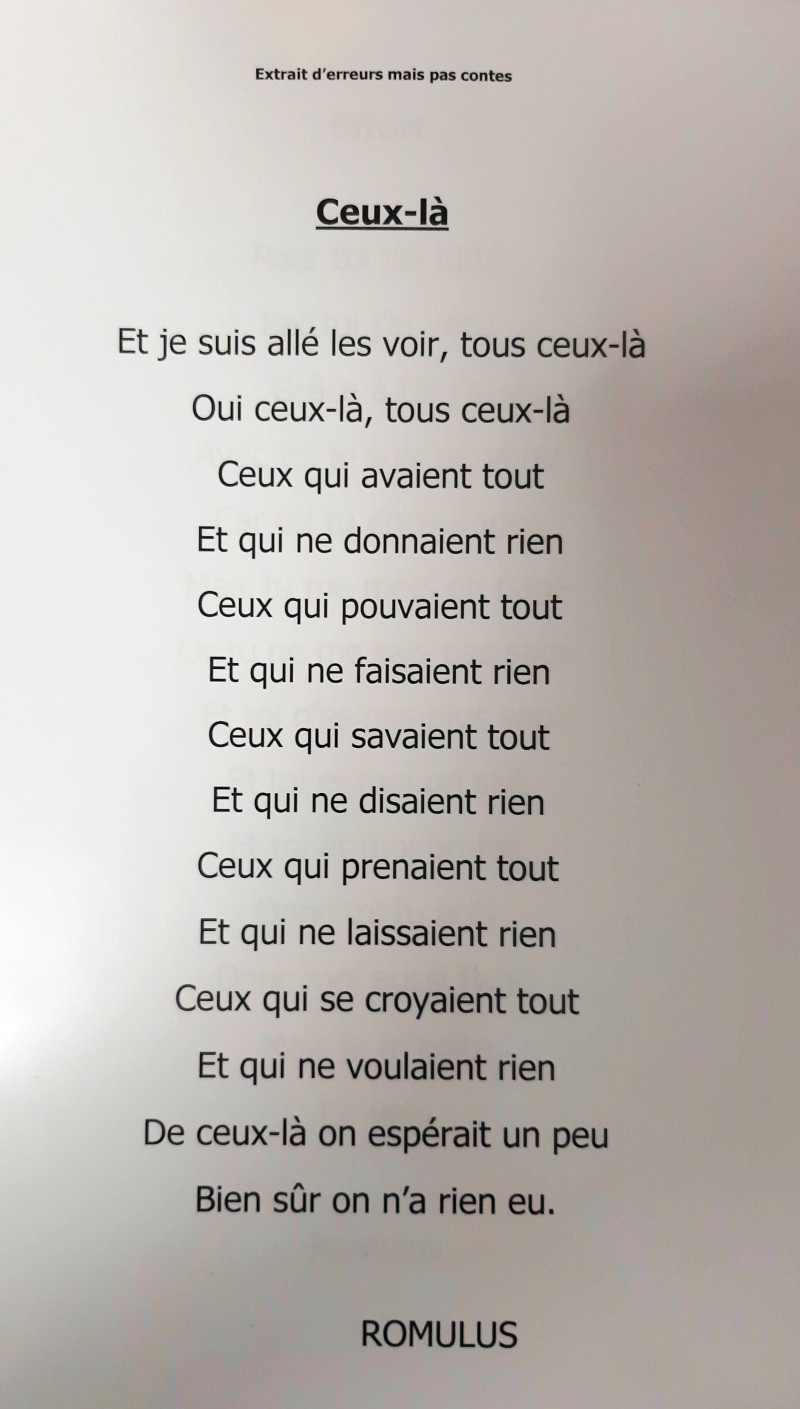 LE PRINTEMPS DES POETES A L'EHPAD : Une édition créative et inspirante